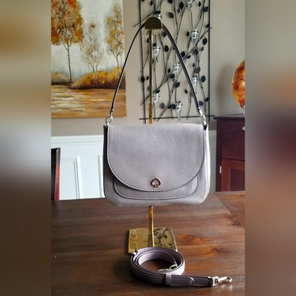 Kate Spade Bi-color leather shoulder and crossbody bag